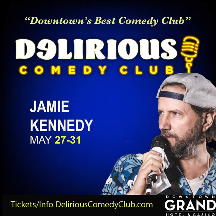 Jamie Kennedy at Delirious Comedy Club